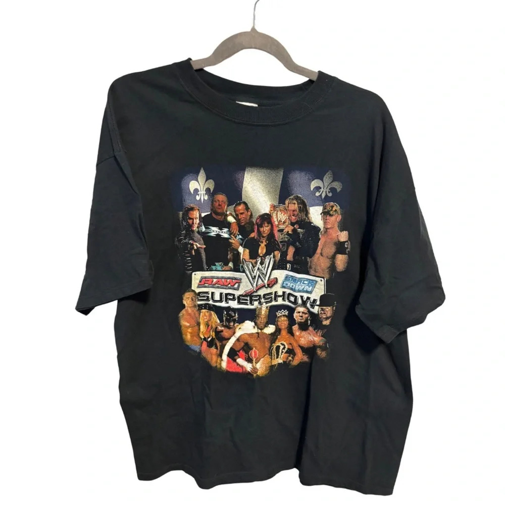 Vintage | WWE 2006 Smackdown Supershow Montreal T-Shirt | Size XL